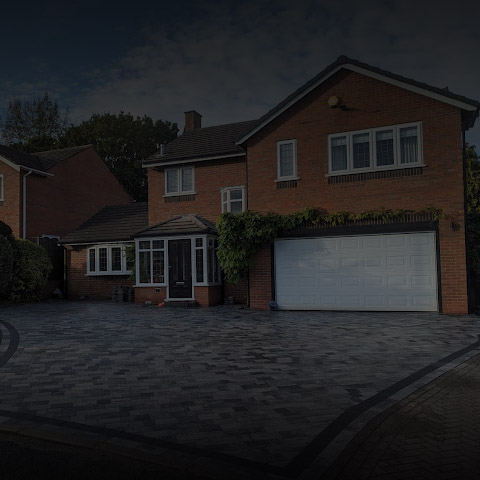 Block paving driveway